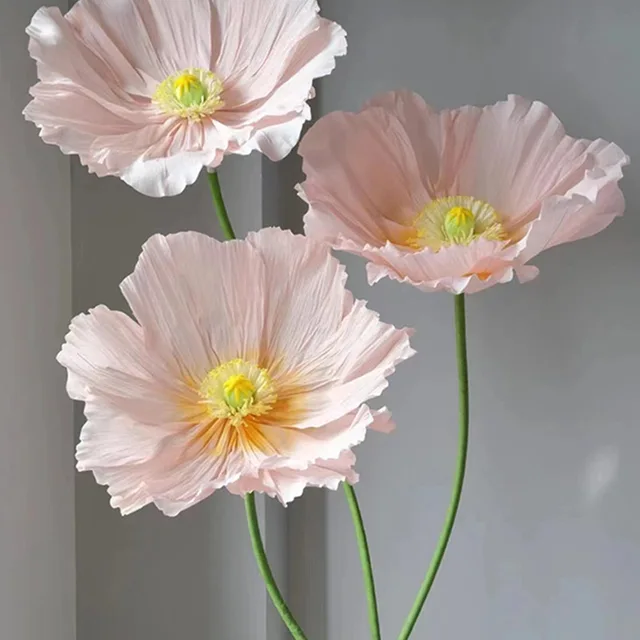 Giant Flower Set Poppies