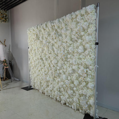 Classic White Flower Wall