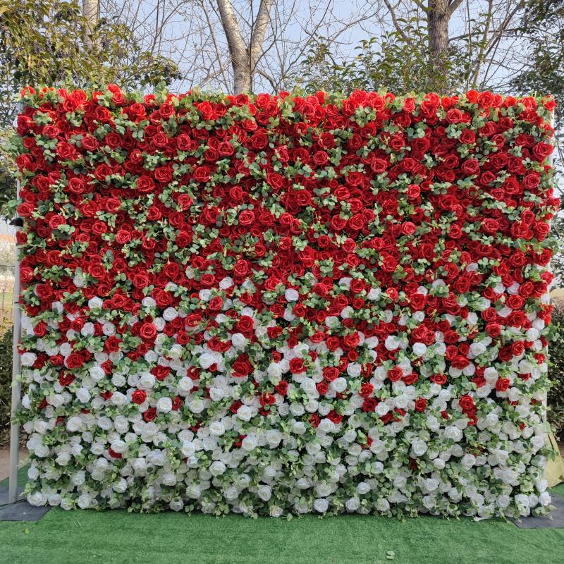 Red Flower Wall