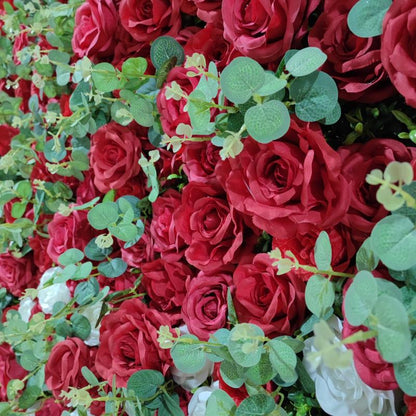 Red Flower Wall